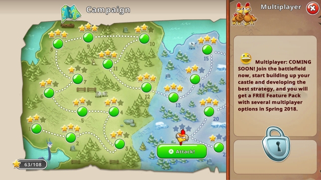 Moorhuhn Knights & Castles (Switch) image