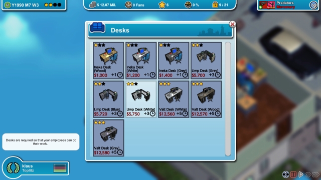 Mad Games Tycoon (Switch) image