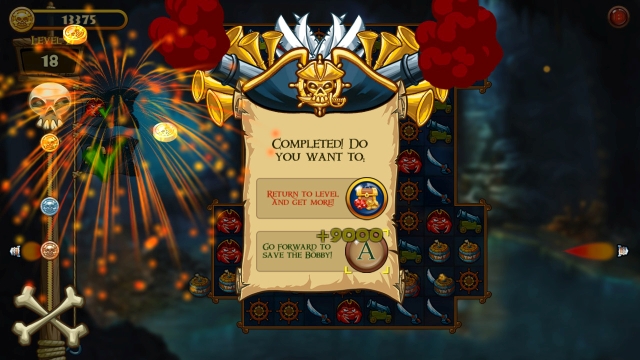 Match Three: Pirates! Heir to Davy Jones (Switch) image