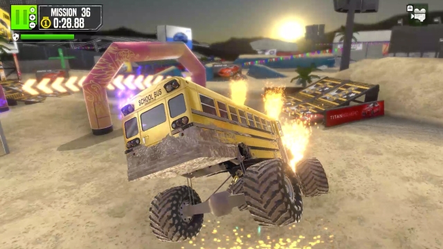 Monster Truck XT Airport Derby (Switch) image