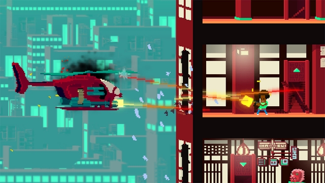 Not a Hero: Super Snazzy Edition (Switch) image