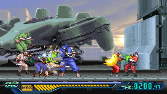 The Ninja Saviors: Return of the Warriors (Switch) image