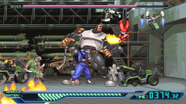 The Ninja Saviors: Return of the Warriors (Switch) image