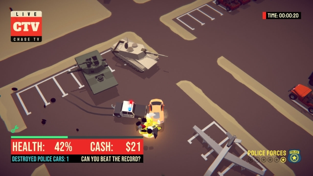OMG Police: Car Chase TV Simulator (Switch) image