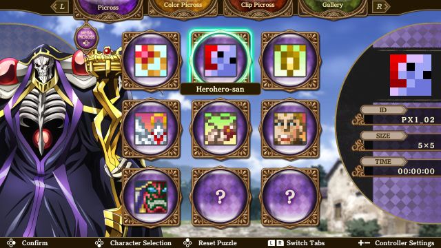 Picross Lord of the Nazarick (Switch) image