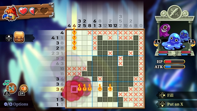 PictoQuest: The Cursed Grids (Switch) image
