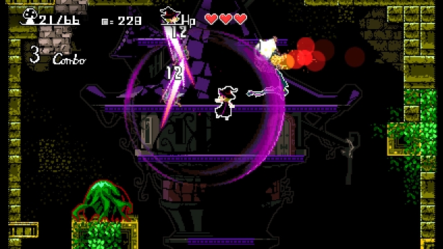 Pixel Game Maker Series: The Witch and The 66 Mushrooms (Switch) image