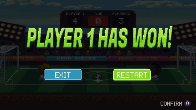 Pixel Head Soccer (Switch) image