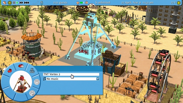 RollerCoaster Tycoon 3: Complete Edition (Switch) image