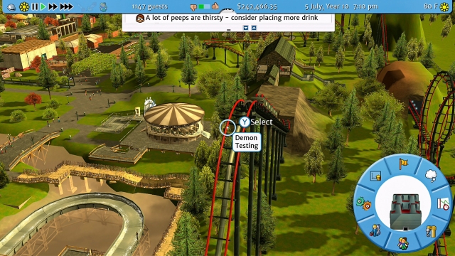 RollerCoaster Tycoon 3: Complete Edition (Switch) image