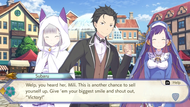 Re:ZERO - Starting Life in Another World: The Prophecy of the Throne (Switch) image