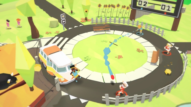 Stikbold! A Dodgeball Adventure DELUXE (Switch) image