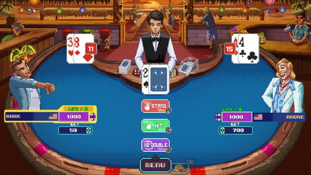 Super Blackjack Battle II: Turbo Edition - The Card Warriors (Switch) image