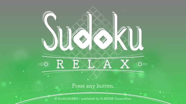 Sudoku Relax (Switch) image