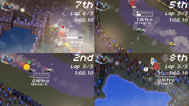 Super Pixel Racers (Switch) image