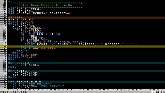 SmileBASIC 4 (Switch) image