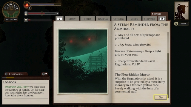 Sunless Sea: Zubmariner Edition (Switch) image