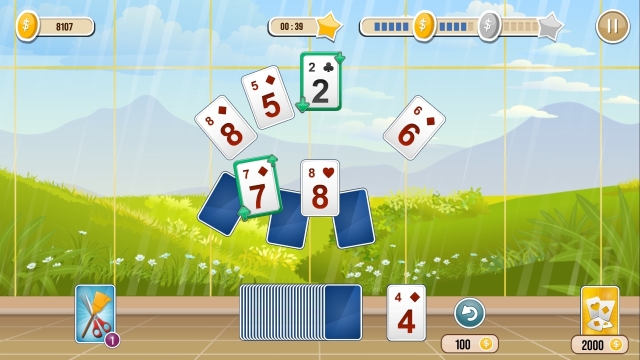 Solitaire TriPeaks Flowers (Switch) image