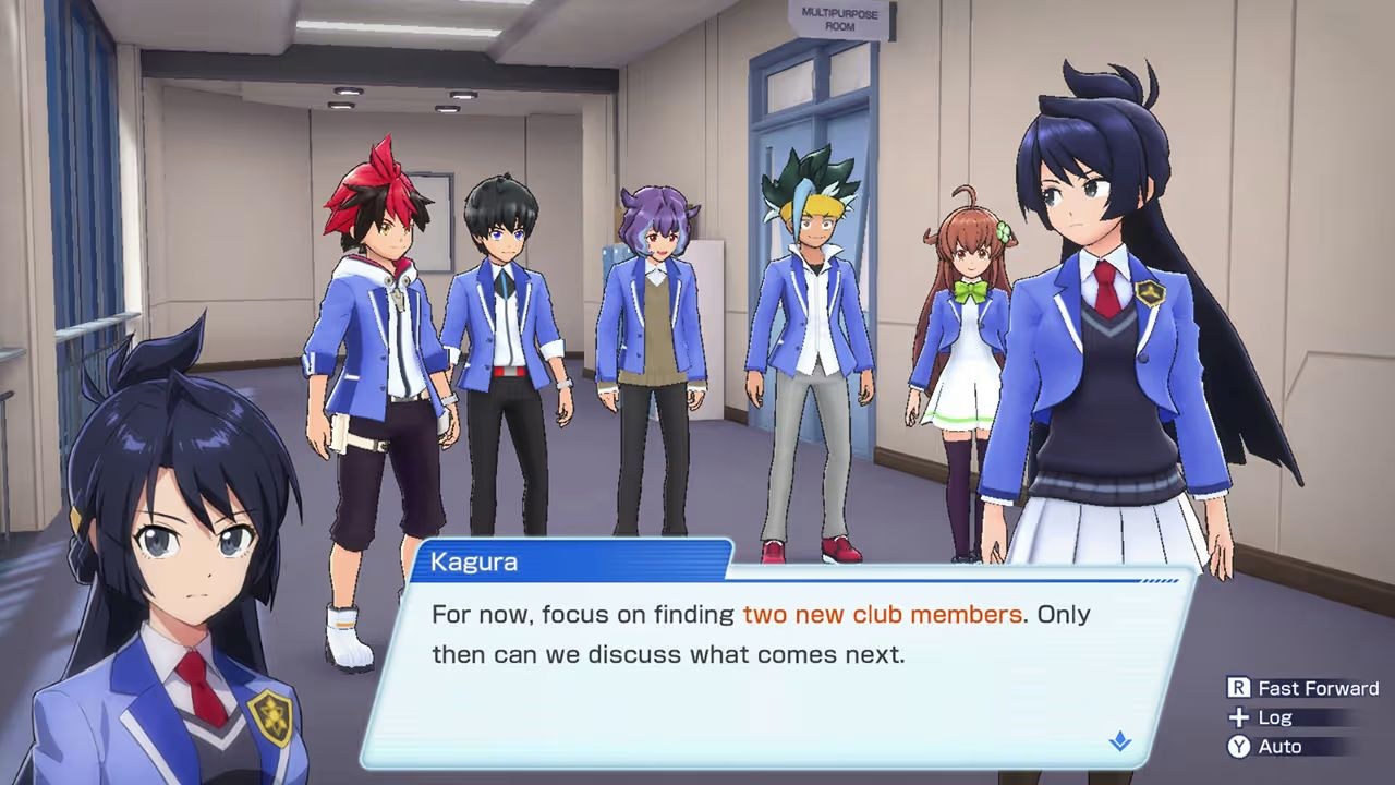 Kagura tells her friends to focus on finding two new club members before everyone gets together to discuss what comes next.