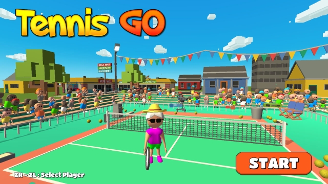 Tennis Go (Switch) image