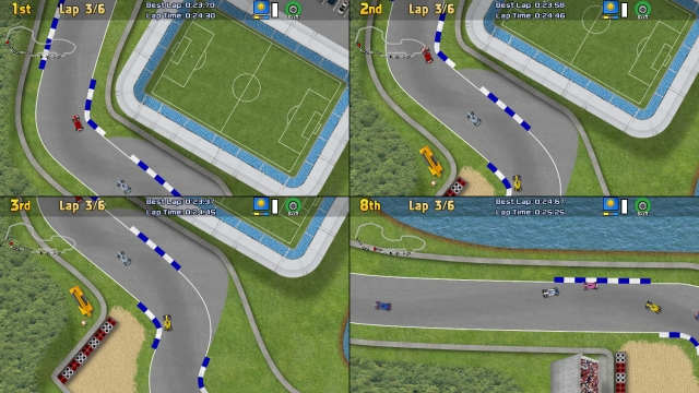 Ultimate Racing 2D (Switch) image