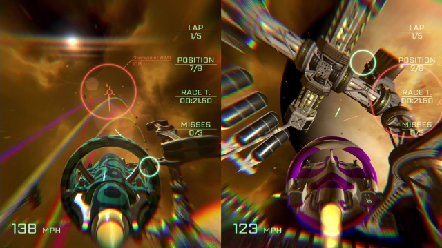 VSR: Void Space Racing (Switch) image