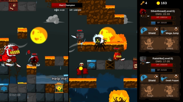 Vertical Drop Heroes HD (Switch) image