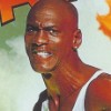 Michael Jordan in Chaos in the Windy City artwork