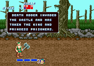 Golden Axe screenshot
