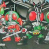 Kamen Rider SD: Guranshokkaa no Yabou (XSX) game cover art