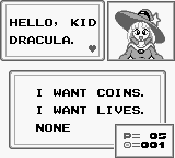 Kid Dracula screenshot