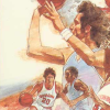 Basketball artwork