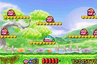 Kirby: Nightmare in Dream Land, Game Boy Advance, Games