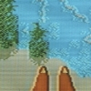 Skiing artwork