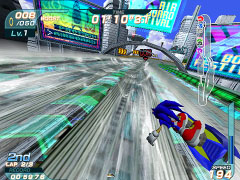 Maratona Sonic: Sonic Riders (Game Cube, PlayStation 2, Xbox, Windows)