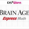 Brain Age Express: Math (XSX) game cover art