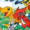 Digimon Story: Super Xros Wars Blue (XSX) game cover art