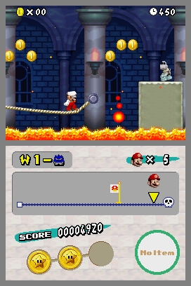 <i>New Super Mario Bros</i>. screenshot