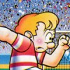 Soccer artwork