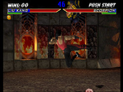 Mortal Kombat 4 (Nintendo 64) on Mupen64GC-FIX94 as a Wii VC Channel