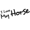 I Love My Horse artwork