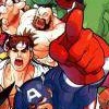 Mavel Super Heroes vs. Street Fighter (XSX) game cover art