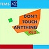 Don't Touch Anything Red (XSX) game cover art