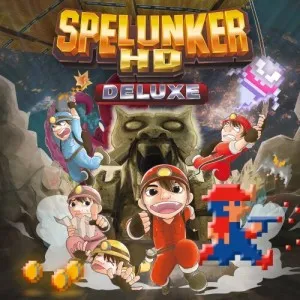Spelunker HD Deluxe (PlayStation 4) cover art